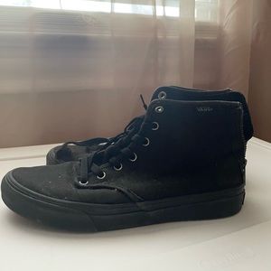 Black Hightop Vans